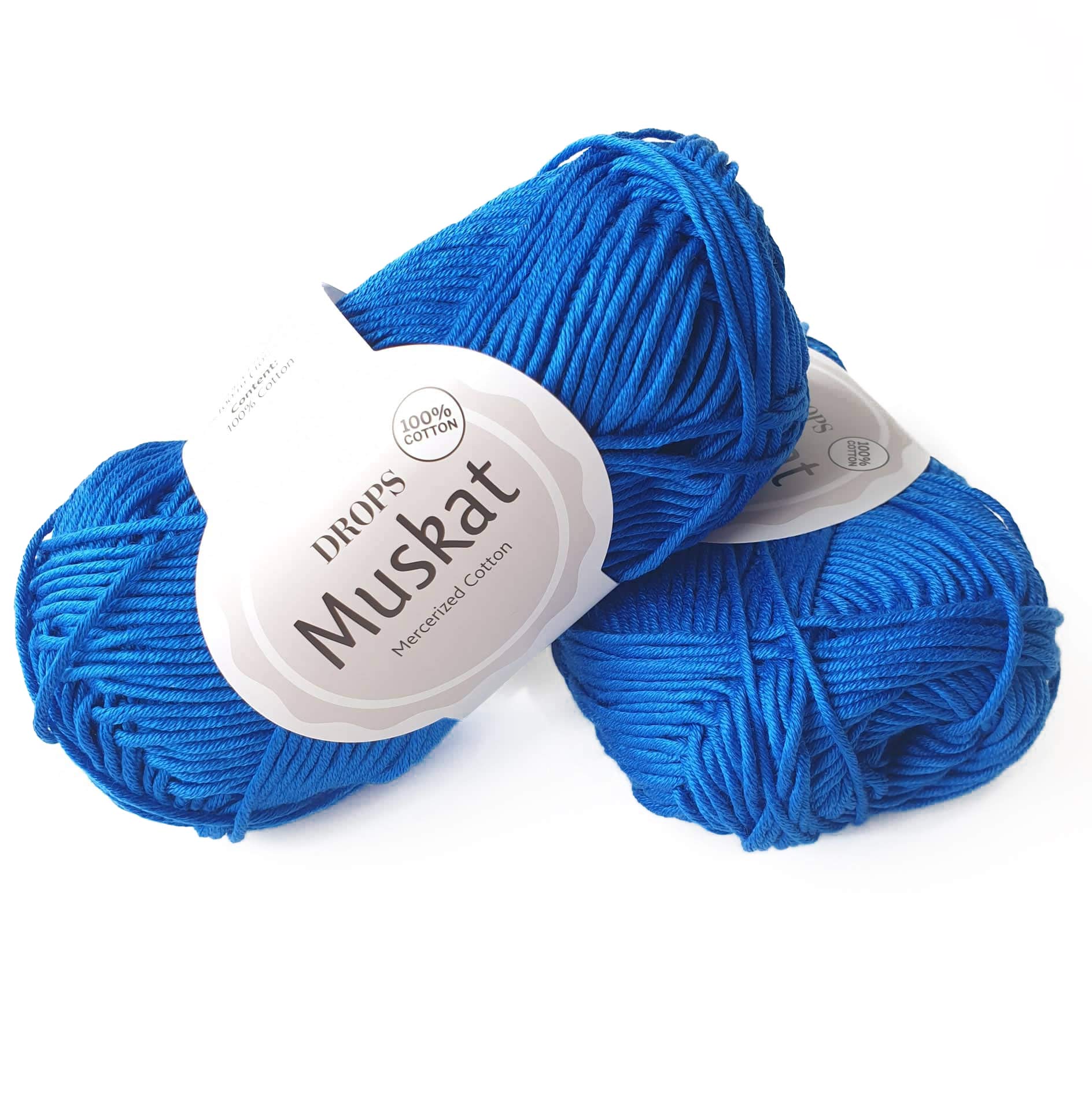 Amazon.com: 100% Cotton Yarn for Knitting and Crocheting, 3 or
